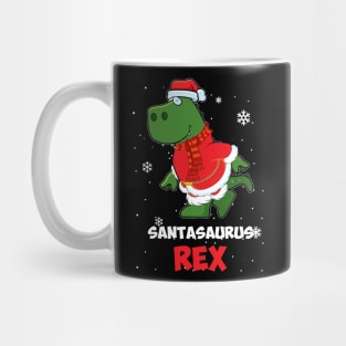 T-Rex Christmas Dinosaur Mug